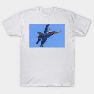 EA-18G Growler Afterburner Fly-By T-Shirt